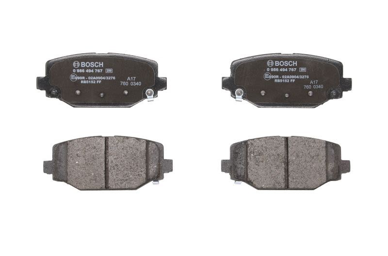 Plaquettes de frein BOSCH pour FREEMONT 2.4 pour résoudre les bruits de sifflement