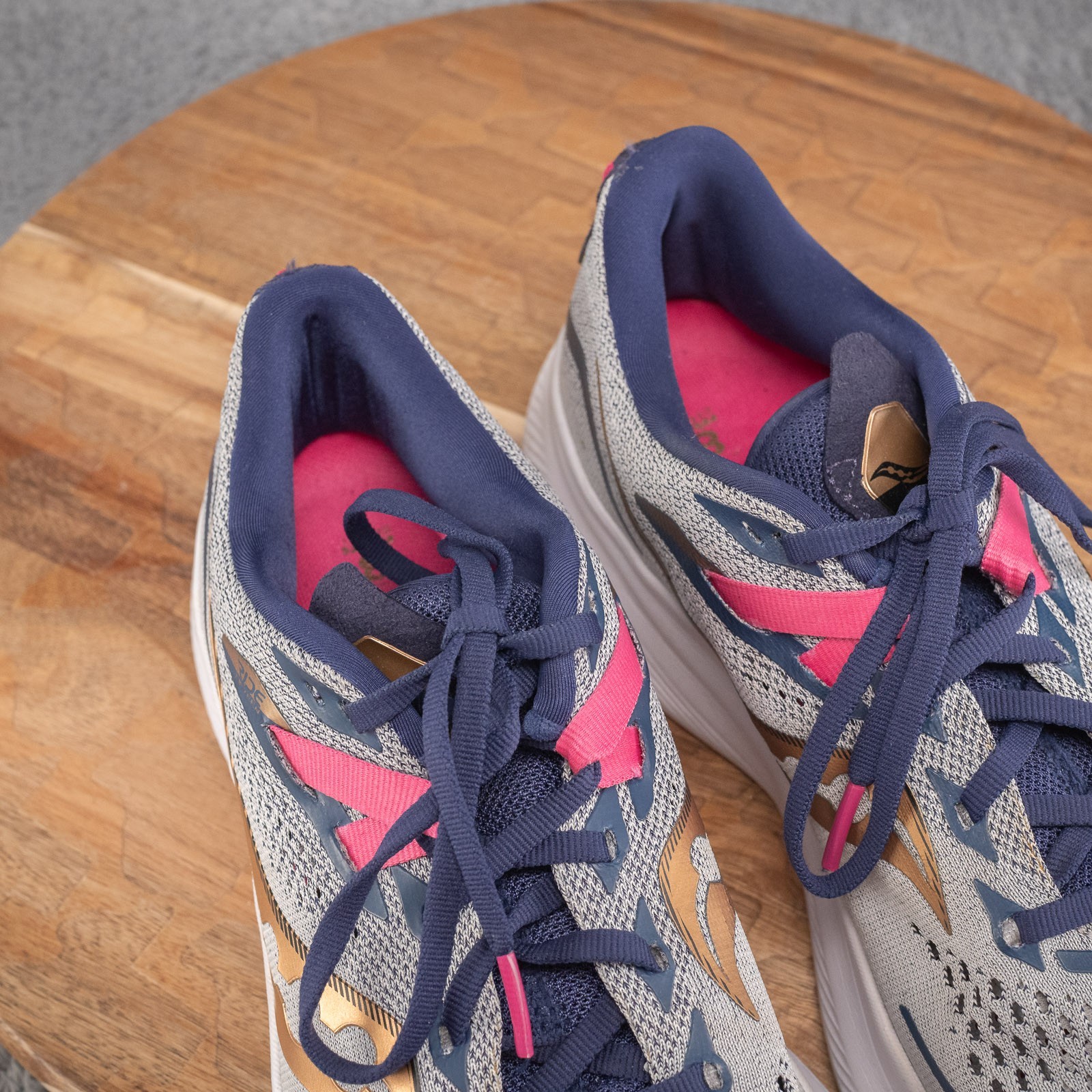 Saucony Sneakers Womens-11 Ride Fifteen Gray  Running Shoe PWR Run S10729-40 thumbnail 7