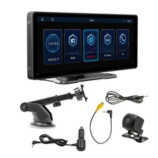 Fit For Apple CarPlay Android Auto 10.26" Portable Wireless Car Stereo Radio A2