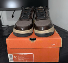 Nike Air Force 1 Premium Low Top Woodgrain Ba...