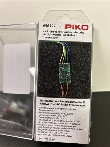 KIT DE CONVERSIÓN PIKO 56127 ESCALA HO 1/87 RAILJET CABINA COCHE 3 RIELES AC | Zustand: New