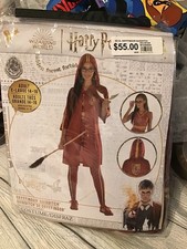 Harry Potter Gryffindor Quidditch Adult Costume Size XL 14-16 -NEW