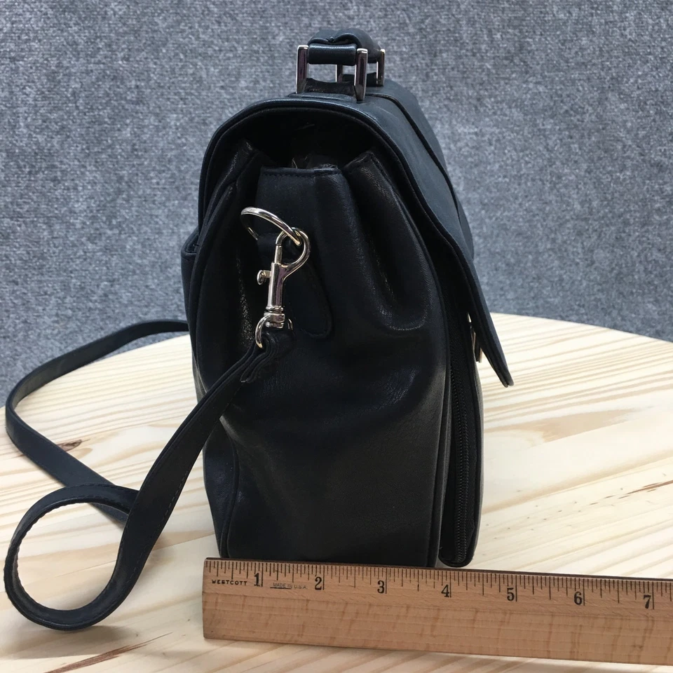 Rosetti Mensajero Bandolera Bolso de Negocios Mujer Azul Organizador Ranuras Turnlock NUEVO Foto 4 de 4