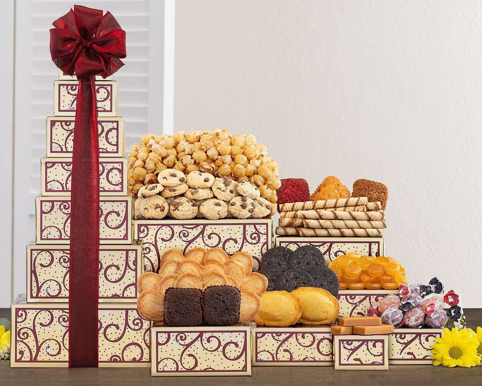 The Tower of Sweets by Wine Country Gift Baskets