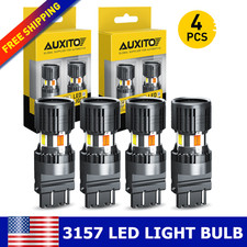 3157 Switchback Led Turn Signal Lights Anti Hyper Flash White Amber Dual Color