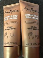 Shea Moisture Whole Body Deo Cream Coconut  Hibiscus Deodorant Aluminum Free