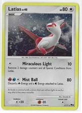 Latias 3/17 POP Series 7 Holo Rare Pokémon TCG Card NM