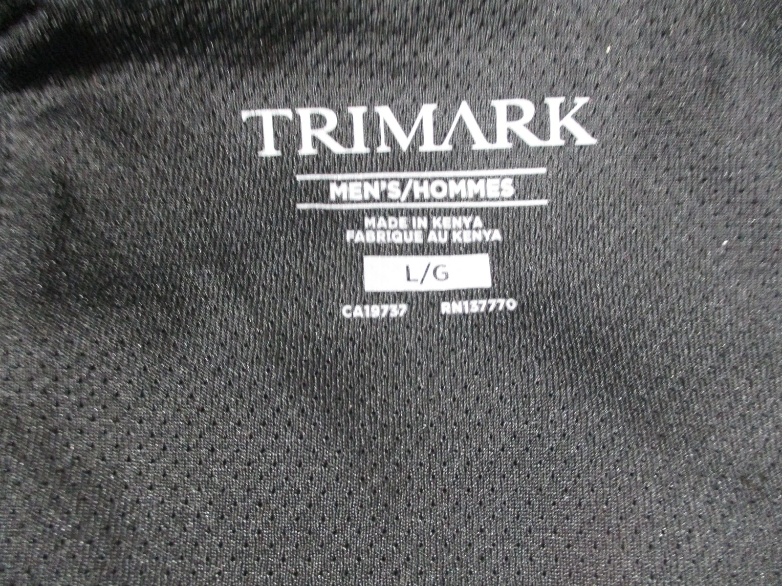 Trimark Hoodie Jacket Mens Large Odell Knit Zip Hooded Pockets New Softshell image 7