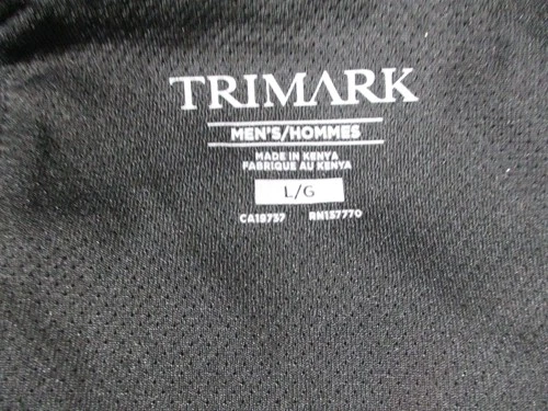 Trimark Hoodie Jacket Mens Large Odell Knit Zip Hooded Pockets New Softshell image 7