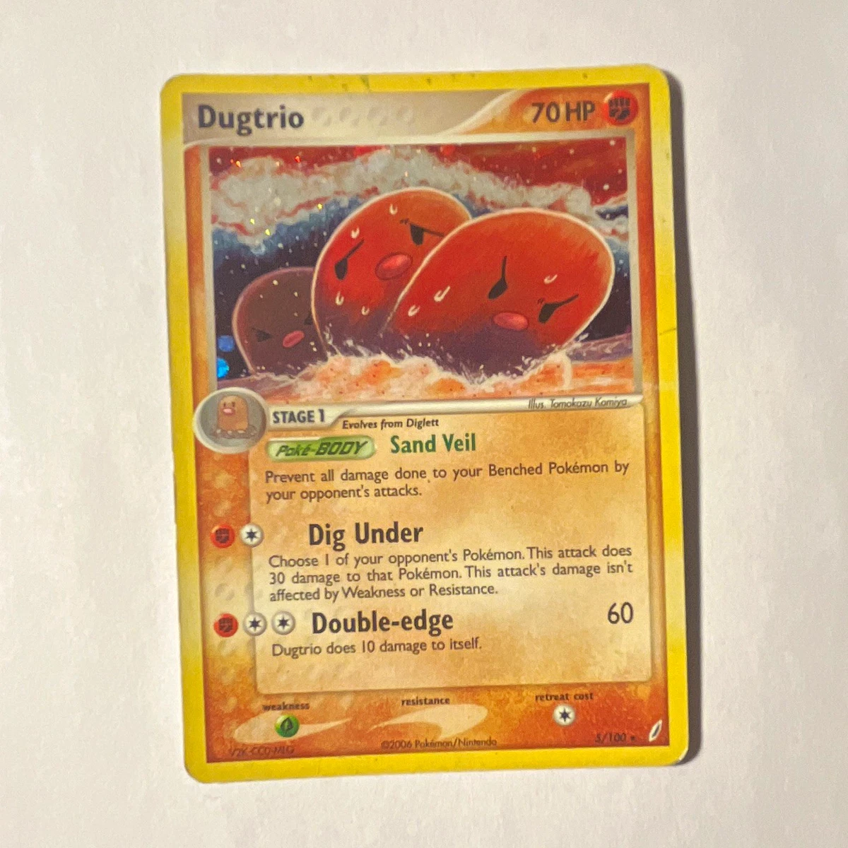 Dugtrio 5/100 Crystal Guardians for sale | eBay