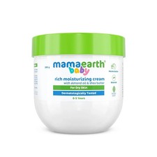 Mamaearth Baby Rich Moisturizing Cream Almond Oil Shea Butter skin 200 g