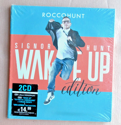 doppel CD. Rocco Hunt. Mr. Hunt Wake Up Edition - Neu Sealed