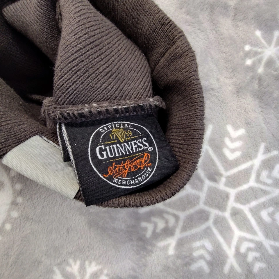 De colección Guinness Beer Beanie Calavera Sombrero Invierno Rayas Gorra Bio-domos Foto 4 de 4