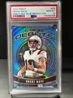 2024 Topps Finest #D3 Drake Maye Debut-Sky Blue Refractor /150 PSA 10 RC POP 8🔥