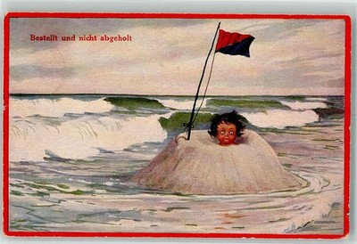39787563 - Child built a castle, humor ordered and not picked up signed