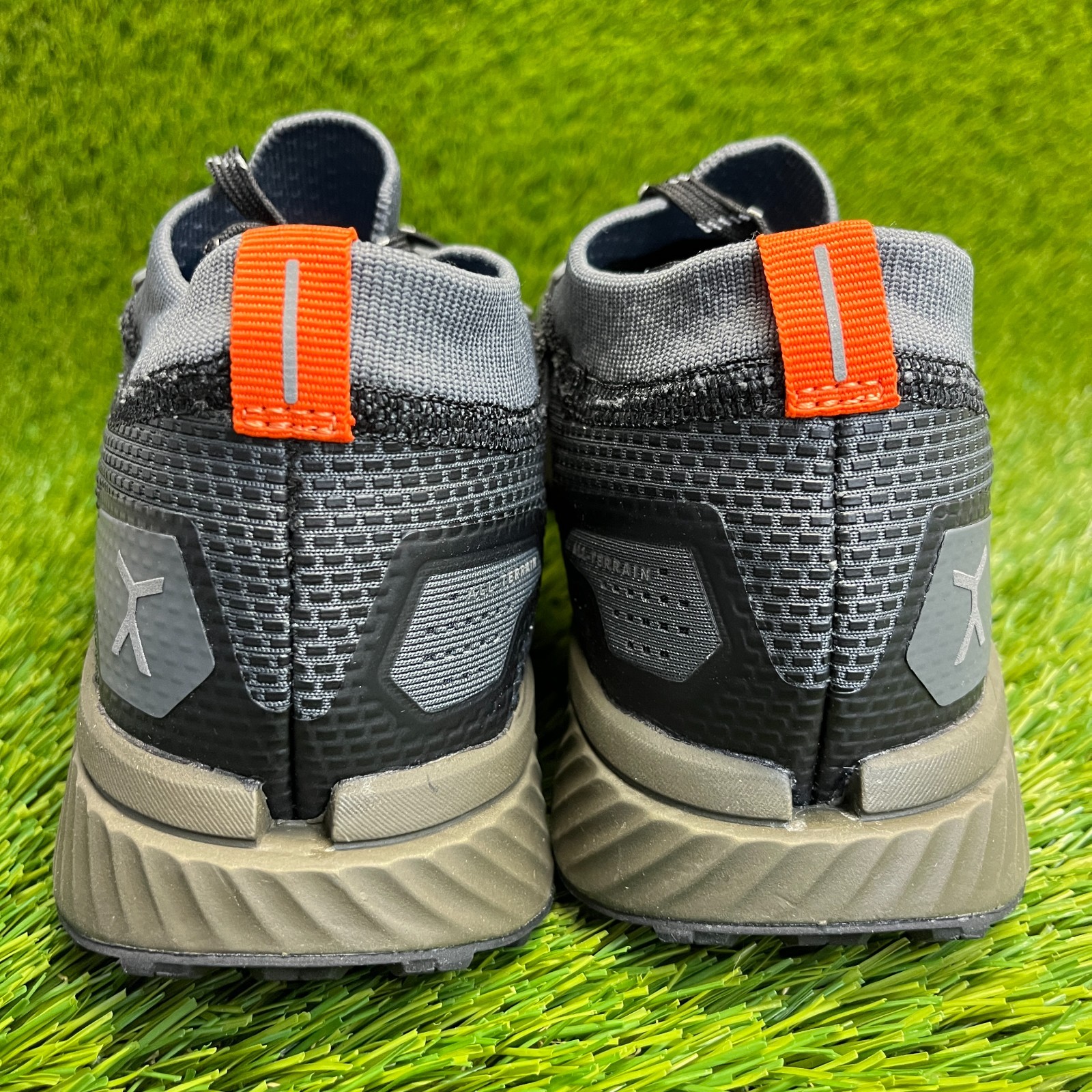 Flux Adapt Trail Runner Gray Mens Size 9 Womens Size 10.5 Athletic Knit Shoes