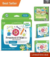 Pre-K STEM Learning Book with 40 Activities: ...