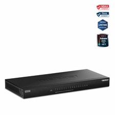 TRENDnet TEG-S3160, 16-Port Unmanaged 2.5G Desktop Network Ethernet Switch