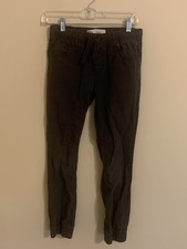 Levis Pants Boys M 10/12 Gray Cargo Jogger Pockets Drawstring Utility