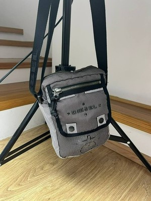 DDP Diesel Vintage Nylon RARE Shoulder Messenger Bag Y2K Avant-Garde Rave Tech