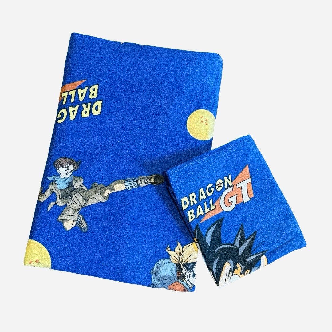 Dragon Ball GT Single Duvet Cover Pillow Case Bedding Sheet Set