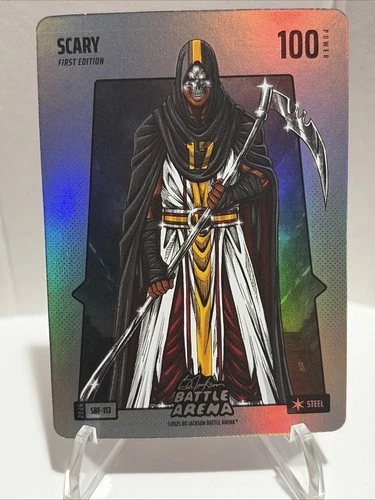 SCARY Silver Battlefoil #SBF-113 Bo Jackson Battle Arena 2026 Griffey Edition