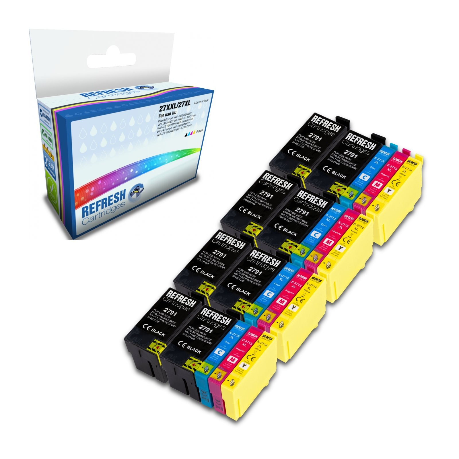 Refresh Cartridges Saver Pack 20x 27XXL/27XL Ink Compatible With Epson Printers