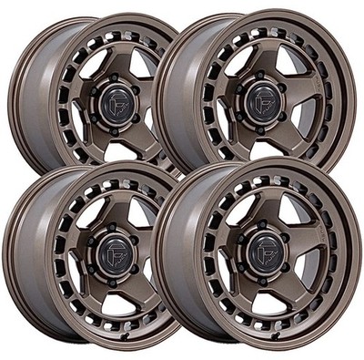 18 x9” Bronze Fuel FC894 Core Wheels Fits Ford F250 F350 Excursion