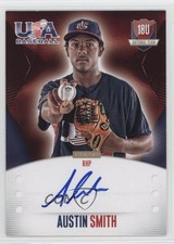 2014 USA Baseball Box Set 18U National Team Signatures Austin Smith Auto 1j2