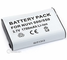Replacement Battery for Garmin Nuvi 500 510 550 010-11143-00 361-00038-01
