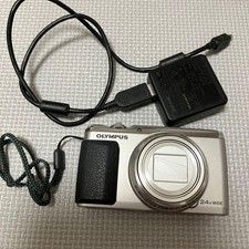 OLYMPUS STYLUS SH-50 Compact Digital Camera with Charger Tested 24x Zoom
