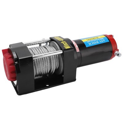 Electric Winch Kit With 5.5mmx15m Wire 4000LB 12V Wireless Remote Control To SET