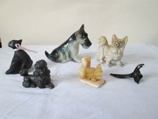 miniature animal figurines lot vintage