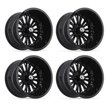 Gtw Viper 14x9 Deep Dish Golf Cart Wheels 27-50mm Offset Gloss Black 4 Gtw Viper 14x9 Deep Dish Golf Cart Wheels 27-50mm Offset Gloss Black 4