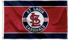 St. Louis Cardinals-3’x5’ Deluxe Outdoor Flag/Banner-New-Ships Fast!