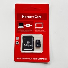 Micro SD Card Class 10 U1 High Speed with SD Adapter – Waterproof Shockproof