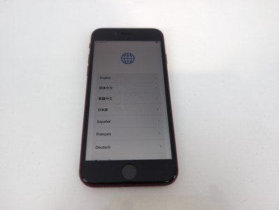 Apple iPhone SE 3. Gen A2783 64GB entsperrt rot Display zerkratzt mit leichten Kratzern