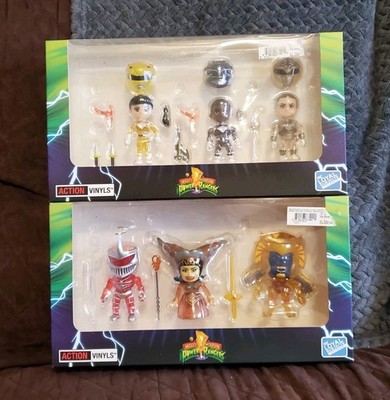 Mighty Morphin Power Rangers Crystal Loyal Subjects Action Vinyls Exclusive Sets