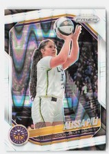2025 Panini Prizm WNBA #78 Alissa Pili White Seismic Prizms