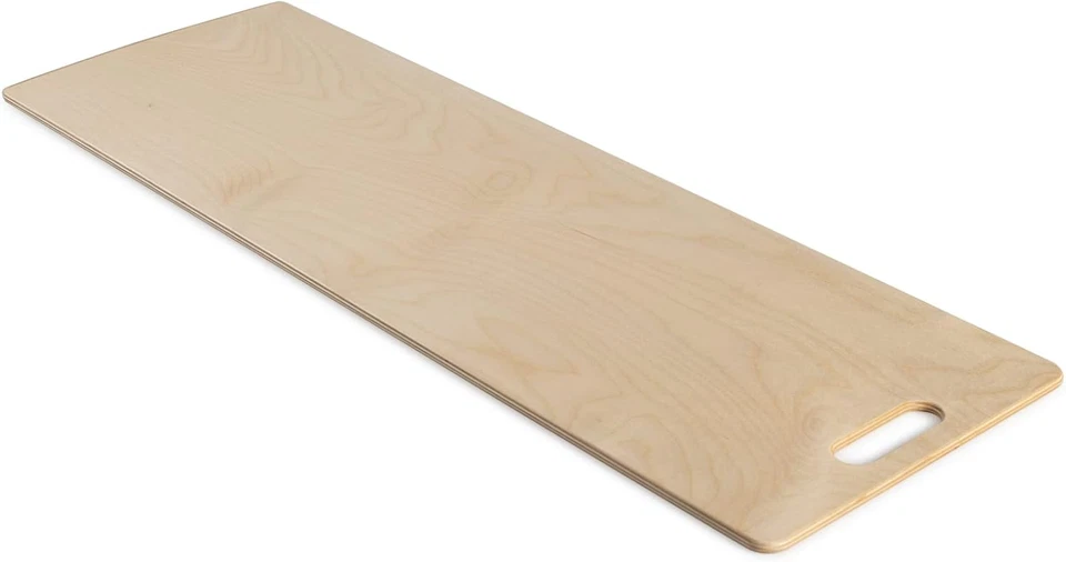 Pala Pizza per Infornare, Legno, Con Manico, 33X100Cm - Immagine 3 di 4