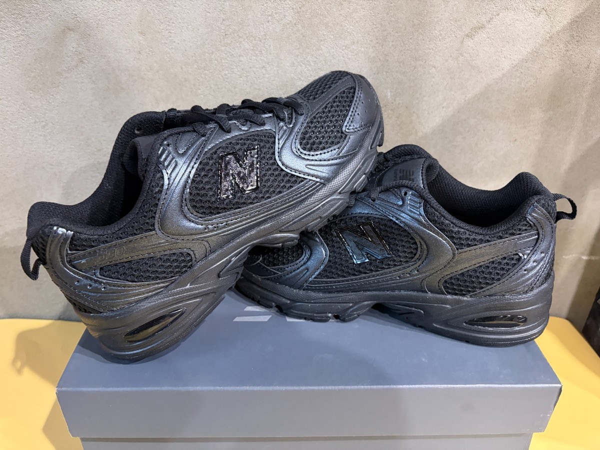 NEW BALANCE 530 Men's Running Shoes Sports Casual D Black [US:5