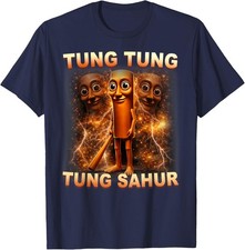 Tung Tung Tung Sahur is Calling Funny Italian Brainrot Unisex T-Shirt