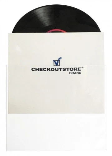 COS Clear Plastic CPP for 12" LP Vinyl Record Album Covers (Outer Sleeves) Foto 2 de 2