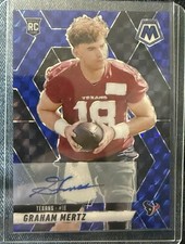 2025 Panini Mosaic Graham Mertz Auto /99 Houston Texans
