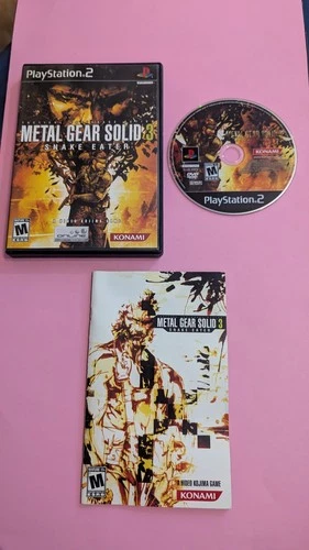 Metal Gear Solid 3: Snake Eater Sony PlayStation 2 PS2 Cib Tested Working