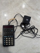 HP-35 Vintage Handheld Scientific Calculator And Charger Works Please Read