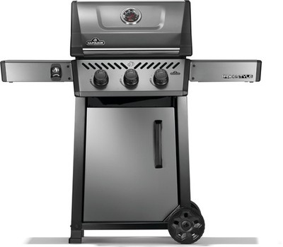 Napoleon Freestyle 365 Propane Gas Outdoor Grill, Graphite Grey   3Burner BBQ...