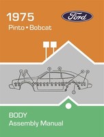 1975 Ford Pinto Mercury Bobcat KöRper Montage Manuell - TüRen Locks Windows