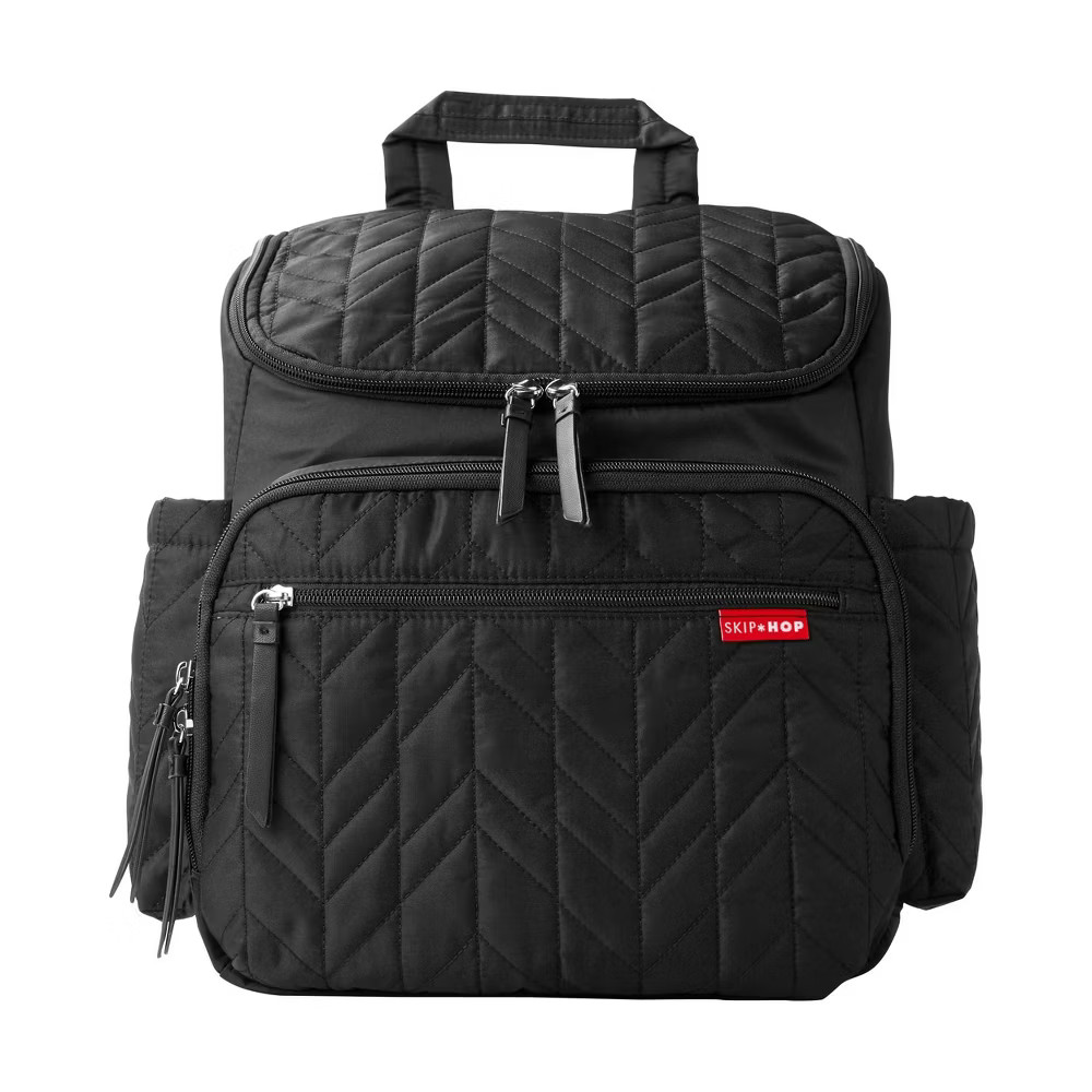 Skip Hop Forma Diaper Backpack - Black