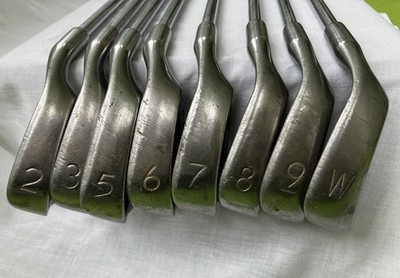 Vintage PING EYE2 Black Dot Partial Irons RH Set (2, 3, 5, 6, 7, 8, 9, W)